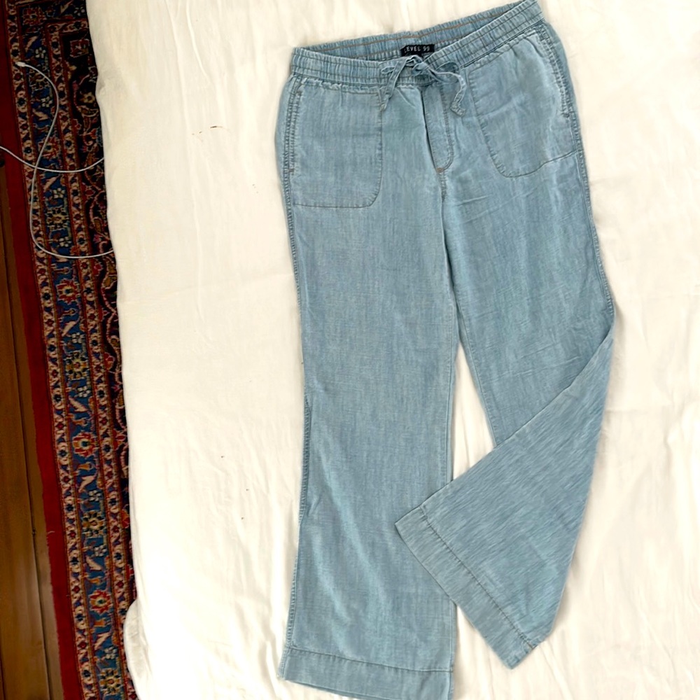 Anthropologie Level 99 drawstring pants